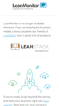 Mobile Screenshot of leanmonitor.com